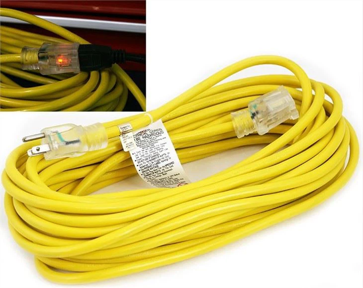 100 Foot SJTW Long Extension Cord